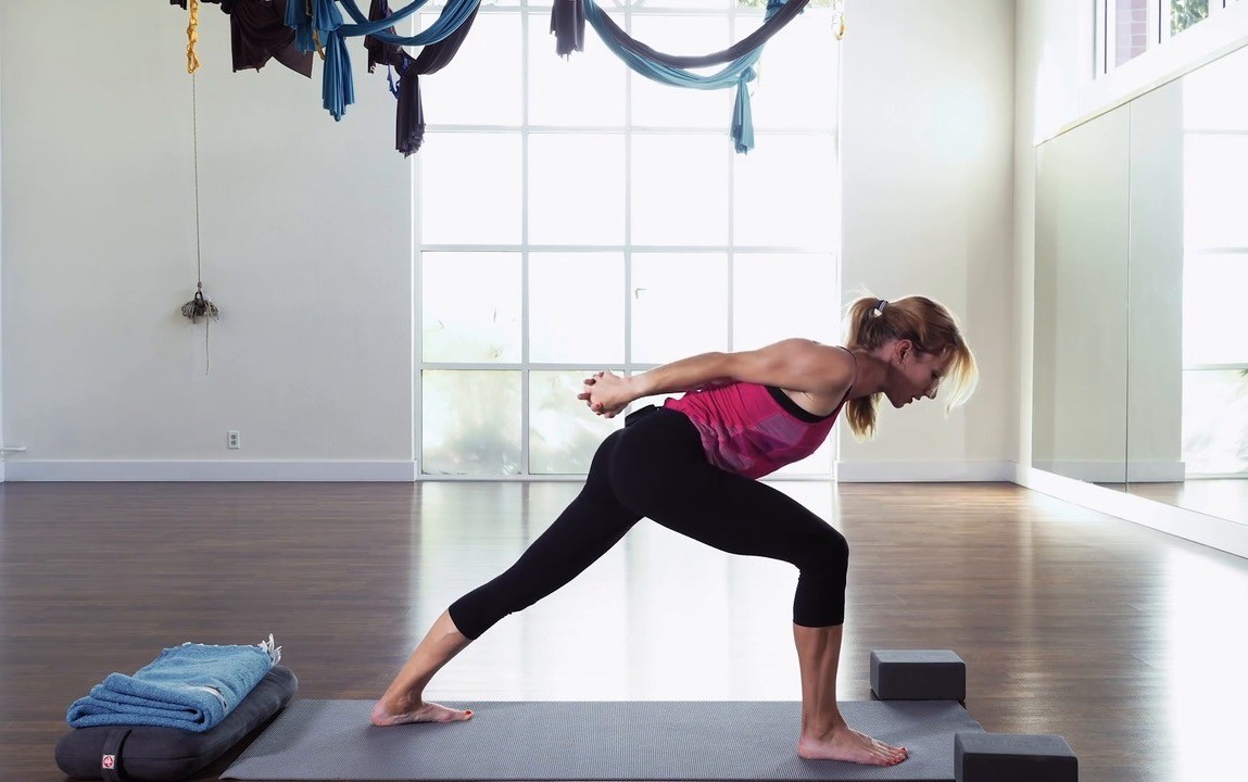 Front-Body Balancing Flow - Online Yoga Class Taught by Rebecca Mayne ...